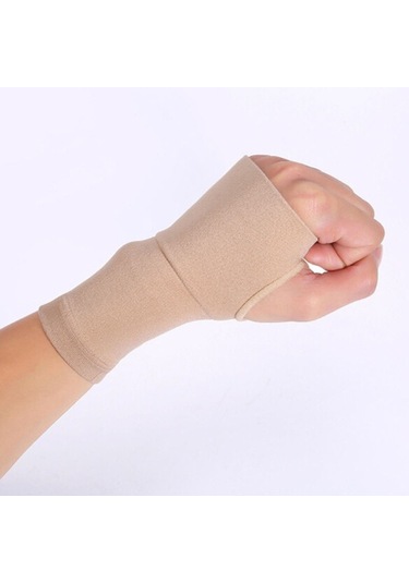 Xxl-tıbbi Bracer Streç Uzatılmış Anti Burkulma Skar Kapsayan Spor Bilek Brace Spor Salonu Artrit Brace Sıkıştırma Kol-kahverengi Çok Renkli