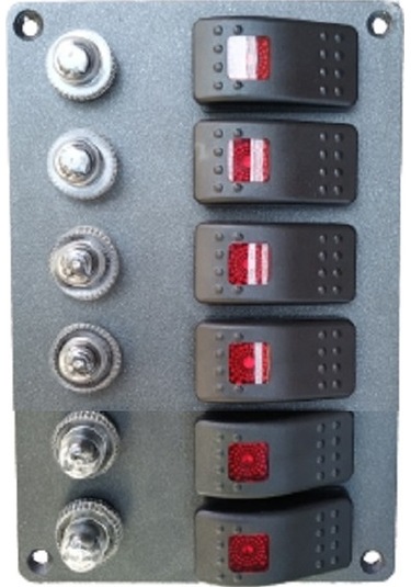 Tekne Ve Karavan Otomatik Sigorta Paneli. 6'Lı