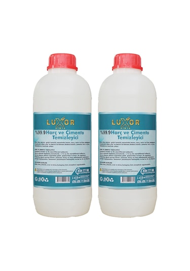 Luxor Kimya 3 kğ Beton Harç ve Çimento Temizleyici 2 x 1500 G