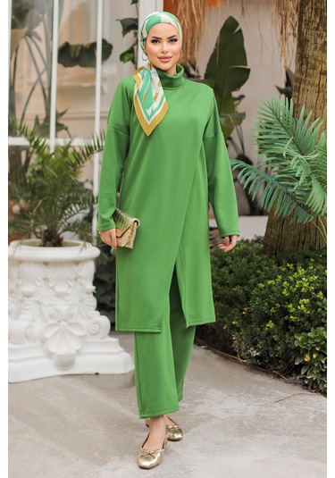 Asimetrik Kesim Takım 791 - Yeşil