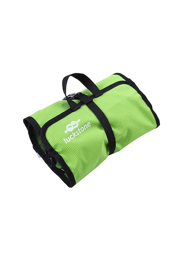 Luckstone Pykjd Asılı Saklama Çantası 420D Oxford Kumaş Buz Kaya Tırmanışı Dişlileri Için Katlanabilir Fermuarlı - Yeşil