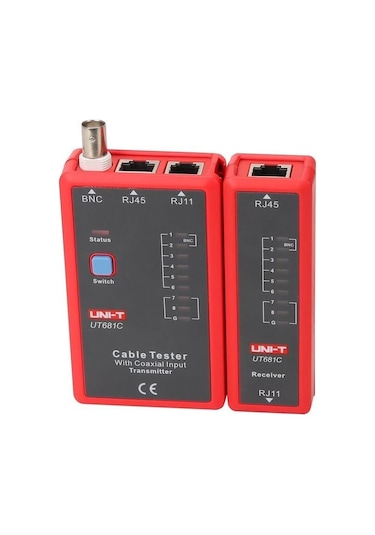Unit Ut681c Network Kablo Test Cihaz Rj45 / Rj11 / Bnc