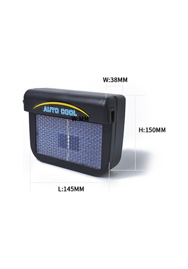 Araba Güneş Enerjili Soğuk Hava Menfezi Soğutma Fanı Soğutucu