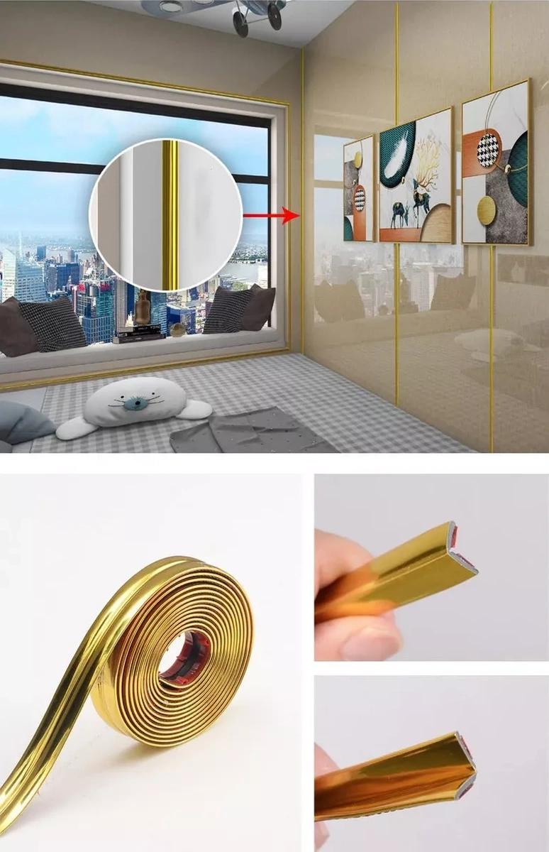 Cudo Dla Doma Esnek Kendinden Yapışkanlı Duvar Dekorasyon Şeridi 201100625