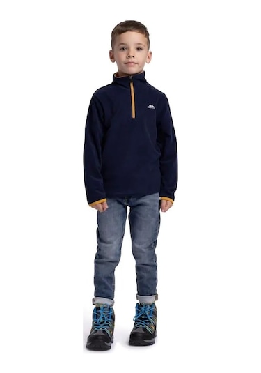 Trespass Etto - Male Mıcrofleece At100 Navy Erkek Çocuk Navy Polar Mcflmfm10001-na1 Lacivert