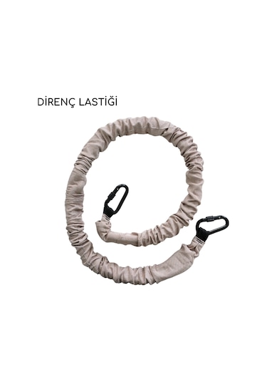 Rebuwo Bungee Jumping Pro Egzersiz Aleti Siyah