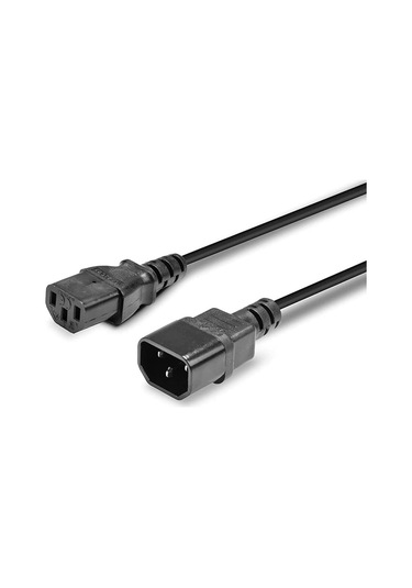 1.5 Metre C13 Erkek Power To C7 Dişi Güç 220v Çevirici Ara Kablo