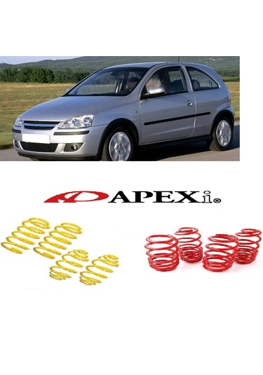 Opel Corsa C 2000-2006 Apexi 4.5 Cm Helezon Spor Yay