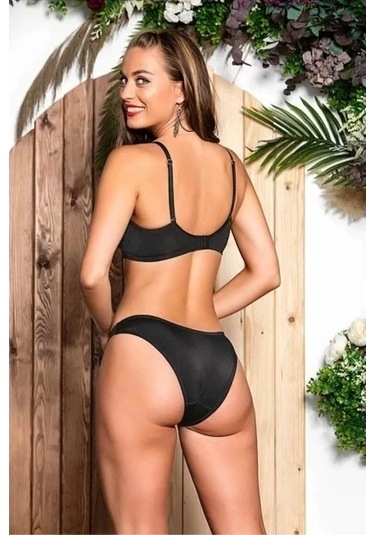 Gallipoli 31901 Toparlayıcı Minimizer Sütyen Ve Külot Takım Siyah