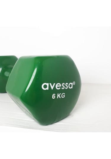 Avessa 6 Kg Vinil Dambıl Pvc 2 Adet