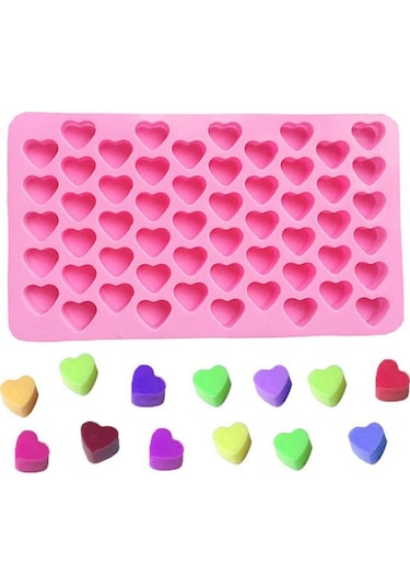 Mutfak Gadget Çikolata Kalıp Kek Kalıbı Gıda Sınıfı Düğün 55 Izgara Bakeware Buz Küpü Tepsisi