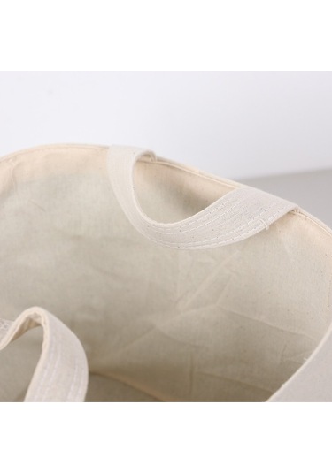 Humi 42x42x33 Cm Doğal Bambu Xl Sepet Mavi