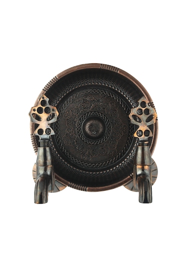 Lpd 1/2 Hamam Taslı İkili Osmanlı Musluğu Eskitme