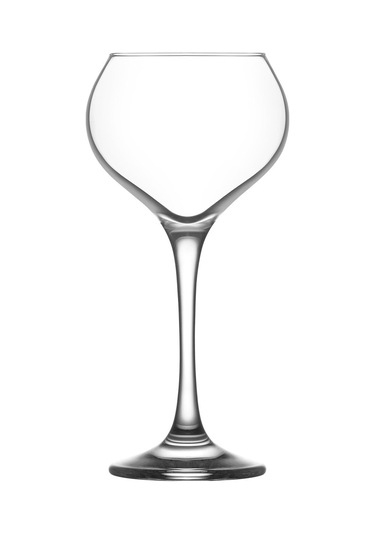 LAV Poem Cam Beyaz Şarap Kadehi 6'lı 285 ml Ayaklı (Meşrubat/Su Bardağı)