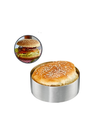 Narkalıp Hamburger Ekmeği Pişirme Kalıbı