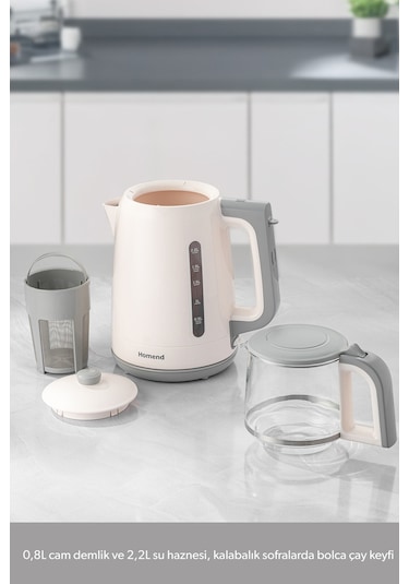 Homend Royaltea 1756H Plastik Çay Makinesi
