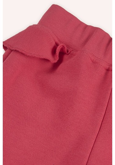Kız Çocuk Fırfır Detaylı Eşofman Alt Kırmızı 2421gb01008-5005 001