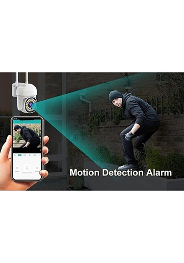 Blic Akıllı Haraket Sensörlü Full Hd 1080 360 Dönen Gece Görüşlü Kamera Ofis Ev Dükkan Kullanım