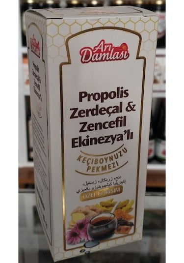Arı Damlası Propolis Zerdeçal & Zencefil Ekinezyalı Keçiboynuzu Pekmezi 250 ML