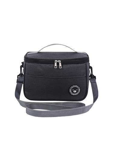 Lacivert Sofieles Piknik Yalıtımlı Öğle Yemeği Kutusu Taşınabilir Soğutmalı Çanta Büyük Kapasiteli Su Geçirmez Öğle Yemeği Çantası Piknik Çantası M Lacivert