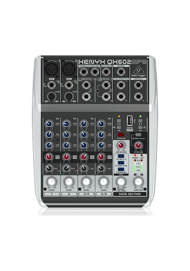 Behrınger Qx602Mp3 6 Kanal Mp3'Lü Mikser