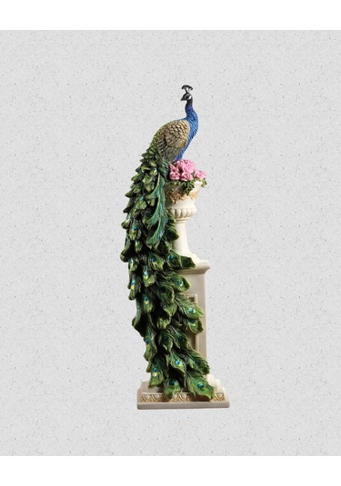 Roma Sütun Vazosu Üzerinde Tavus Kuşu Biblosu 1