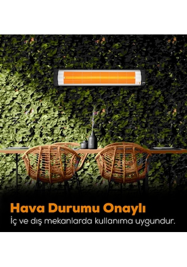 UFO S/2900 W Duvar Tipi Isıtıcı