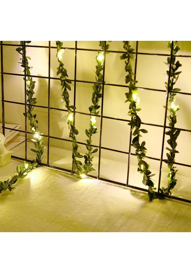 Skycity Usb Beslemeli 30 Led Işıklı 3 Metre Bakır Tel Sarmaşık Dekoratif Işık, Sıcak Beyaz, Noel Ve Parti İçin