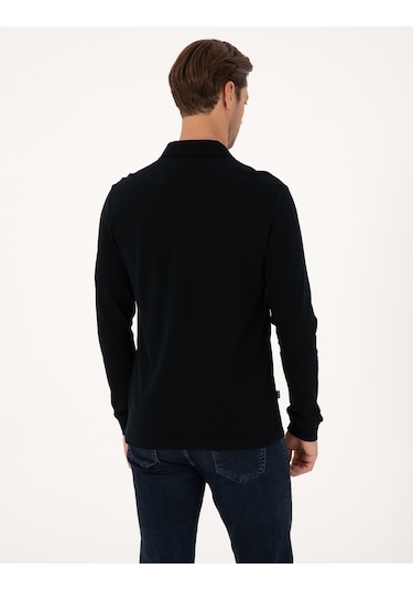 Pierre Cardin Erkek Siyah Sweatshirt 50314046-vr046 Siyah