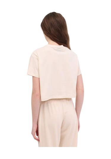 Lumberjack Wl Rena 11outss25105 5fx Bej Kadın Kısa Kol Tişört 101941220 Bej