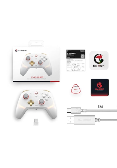 Cyclone 2 Kablosuz Gamepad Oyun Kolu Rgb Pc/Android/iOS Uyumlu/switch