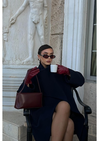 Capella Basic Baget Çanta Bordo Bordo