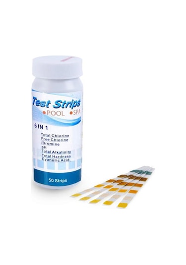 Mufunye 50 Adet Su Kalitesi Test Kağıtları 6'sı 1 Arada Test Kağıdı Ph Test Şeritleri Klor Alkali Brom Havuz Spa Yüksek Hassasiyetli Test Kağıdı Mufunye 50 Adet Su Kalitesi Test Kağıtları 6'sı 1 Arada Test Kağıdı Ph Test Şeritleri Klor Alkali Brom Havuz Spa Yüksek Hassasiyetli Test Kağıdı
