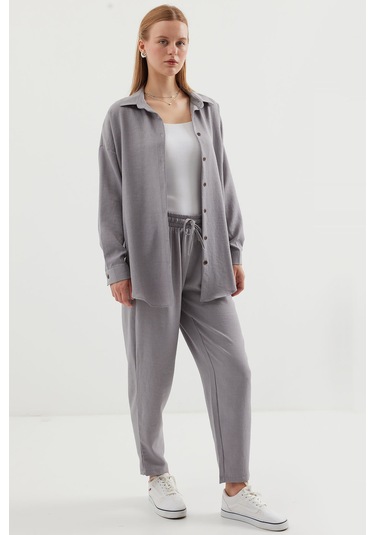 Bigdart 6622 Keten İkili Takım - Gri 001