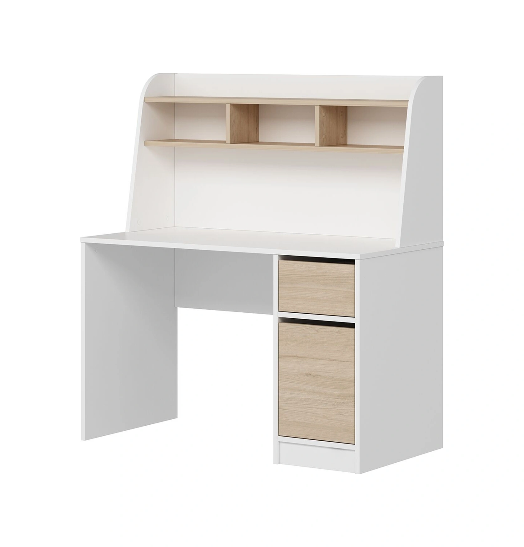 Orina Çalışma Masası - Beyaz/derin Sepet Çok Renkli