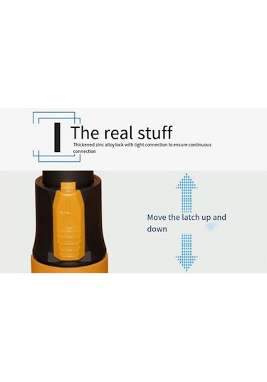 Metabagua Led Ekran Fişi Aydınlatma Ekipmanı Güç Konnektörü Fişleri A-sarı Uvxy5ı Açık Sarı