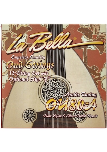 La Bella Ou80-A Arap Ud Teli Seti-12 Tel Arap Sistem Ud Tel Seti