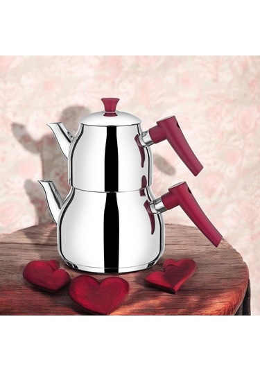 Viola Mini Damla Paslanmaz Çelik Çaydanlık