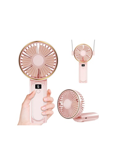 Jialan El Fanı, Taşınabilir Fan, 4000mah Şarj Edilebilir Kişisel