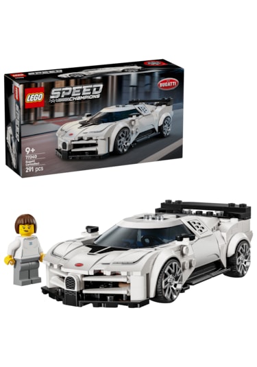 LEGO® Speed Champions Bugatti Centodieci Hiper Spor Araba 77240 - 9 Yaş ve Üzeri Çocuklar için Yarış Arabası Oyuncak Yapım Seti (291P)