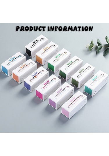 Reedark "10 Rulo Renkli Washi Bant Seti - Dıy Günlük, Planlayıcı Ve Hediye Paketleme İçin"