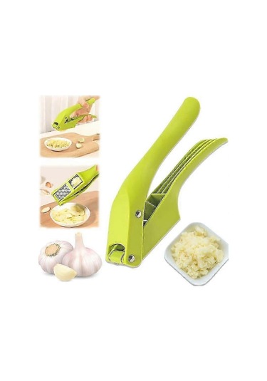Sarımsak Ezici, 2'si 1 Arada Sarımsak Kıyma Makinesi, Ergonomik S Çok Renkli