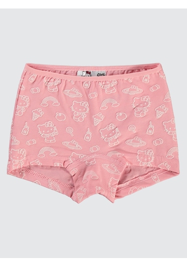 Hello Kitty Hello Kıtty Kız Çocuk 2'li Külot Set 2-10 Yaş Somon