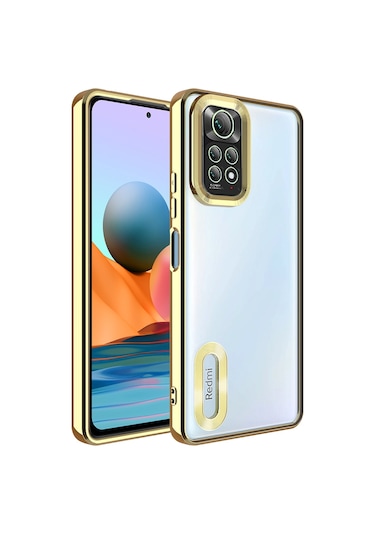Xiaomi Redmi Note 11 Global Kılıf Logo Gösteren Zore Omega Kılıf