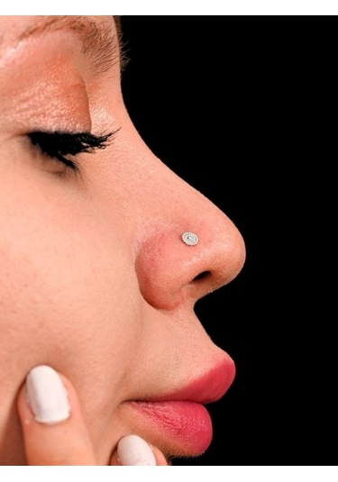 Tükkan Accessories Gümüş Yuvarlak Burgu Detay 925 Ayar Hızma-hızma38 Gümüş