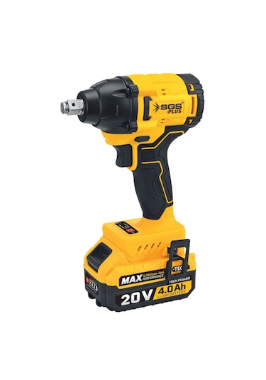 Sgs Darbeli Somun Sıkma Seti 20 Volt 4.0ah Kömürsüz Motor