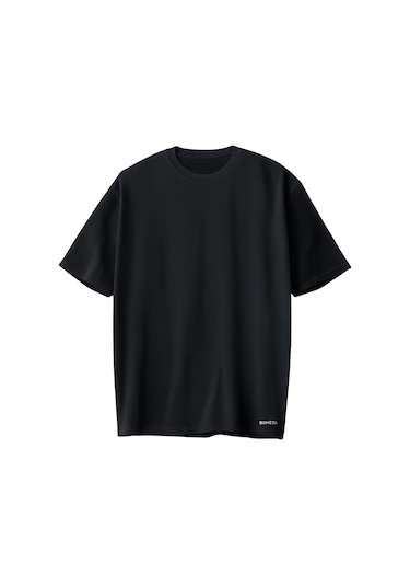 Bumeta Ultimate Idol Anime Music Oversize Unisex Tişört T-shirt Siyah