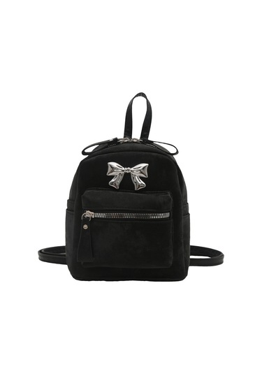 Lyon Kadınsırtçantasıçok Yöyönlü Seyahat Kadınçantası-siyah Siyah