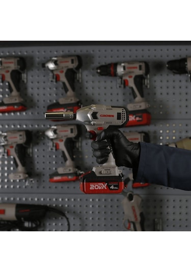 Crown CT22015HX-4 20V 4AH Değişken Torklu Akülü Somun Sıkma Makinesi