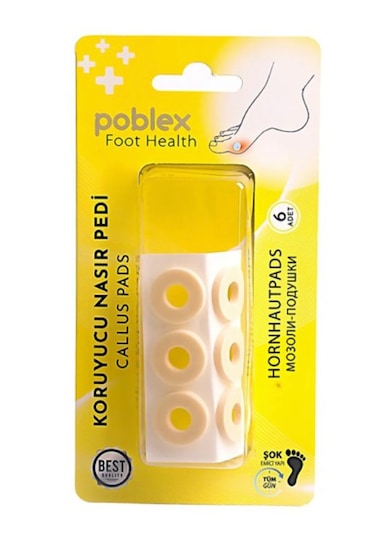 Poblex Koruyucu Nasır Pedi 6 Adet